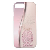 Trendy Cool Pineapple - Gepersonaliseerd Case-Mate iPhone Case (Achterkant)