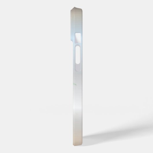 Trendy Cool Silver Glitter Waterverf Pineappel Case-Mate iPhone Case (Achterkant / Links)