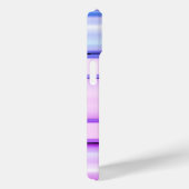 Trendy Cool Striped Paarse Case-Mate iPhone Case (Achterkant / Rechts)