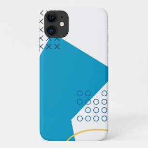 Trendy, cool, urbane geometrische Memphis-illustra iPhone 11 Hoesje
