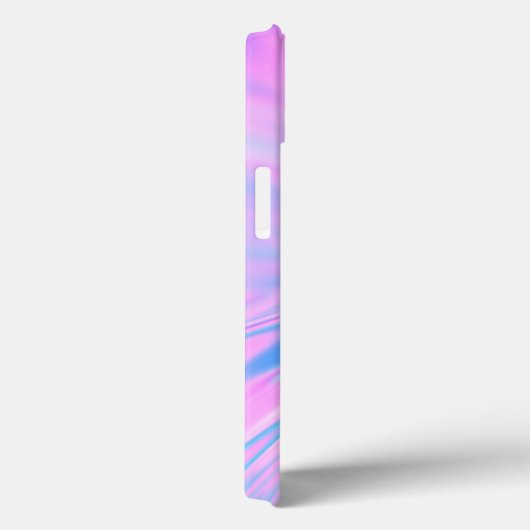 Trendy Cool Violet Glitter Drift Holographic Case-Mate iPhone Case (Achterkant / Rechts)