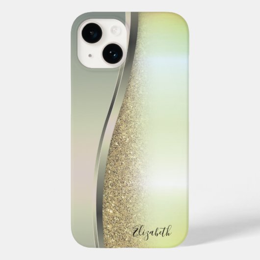 Trendy Coole Glitters Case-Mate iPhone Case (Achterkant)