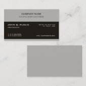 Trendy Creatief Modern Professioneel Ontwerp Schoo Visitekaartje (Voorkant / Achterkant)