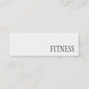 Trendy Creative Fitness Sport Visitekaartje