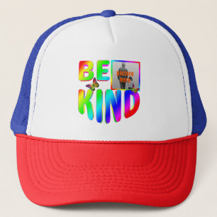 TRENDY CUSTOM BE VRIENDELIJK KLEURRIJKE REGENBOOG  TRUCKER PET