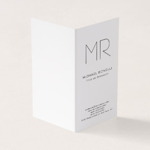 Trendy custom maakte modern minimalistisch visitekaartjes