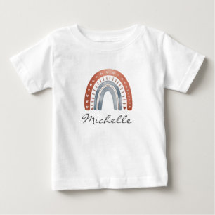 Trendy Cute Boho Waterverf Regenboog Persoonlijk