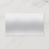 Trendy Cute Chic Plain Attorney Visitekaartje (Achterkant)