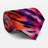 Trendy Dad Gifts Animal Print Stropdas (Opgerold)