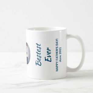 Trendy DAD Transparent Beste pap op 3 foto's Koffiemok