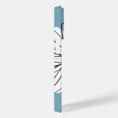 Trendy Daisy Floral Illustration Script name Case-Mate iPhone Case (Achterkant / Rechts)