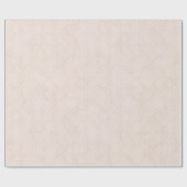 Trendy Damask Texture Pattern Wrapping Paper Roll Cadeaupapier (Vlak)