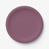 Trendy Deep Plum - Papieren Borden Papieren Bordje (Voorkant)