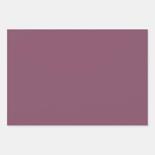 Trendy Deep Plum - Wrapping Paper Sheets Set (Voorkant 2)