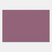 Trendy Deep Plum - Wrapping Paper Sheets Set (Voorkant)