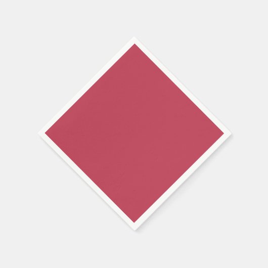 Trendy Deep Raspberry Red - Servetten (Hoek)