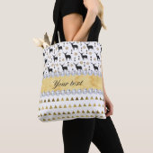 Trendy Deer Triangles Pattern and Diamonds Draagtas (Dichtbij)