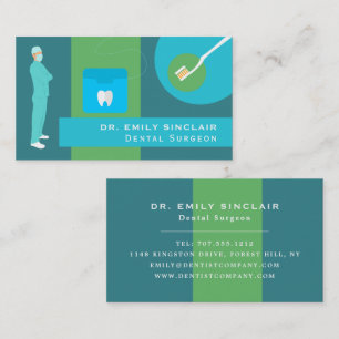 Trendy Dentist Design, Dentistry, Dentist Visitekaartje