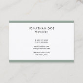 Trendy Design Professional Smart Luxer Visitekaartje (Achterkant)