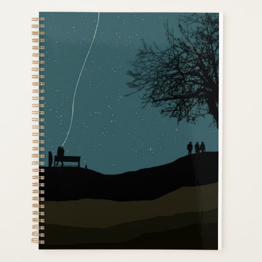 Trendy Design Spiral Planner Notebook (Devant)