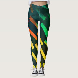 Trendy diagonaal - geometrisch leggings