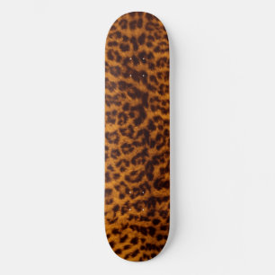 Trendy Dierenprint Esthetiek Skateboard