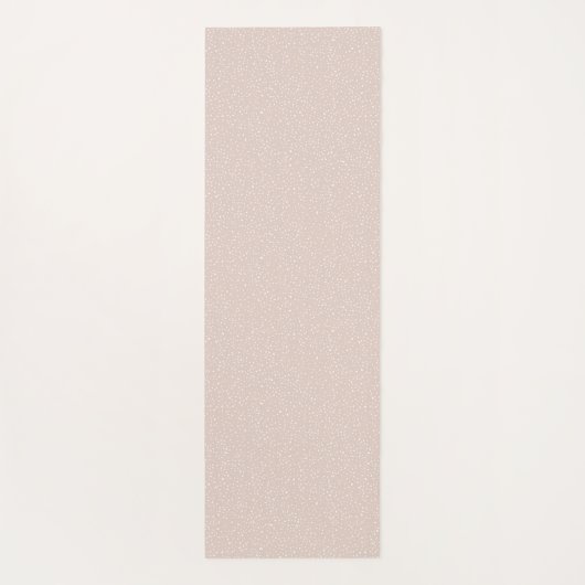 Trendy dierlijke printroze op maat gemaakt yogamat (Achterkant)