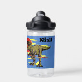 Trendy Dinosaur Waterfles (Achterkant)