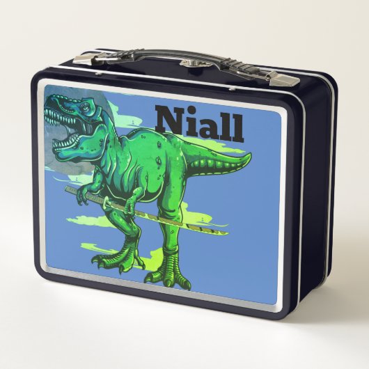 Trendy Dinosaurus T Rex gepersonaliseerd (Achterkant)