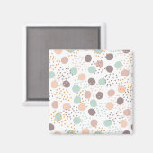 Trendy dots pattern magneet (Voorkant / Achterkant)