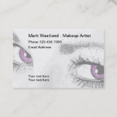 Trendy Double Side Makeup Artist Visitekaartjes (Achterkant)