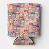 Trendy Dpress Llama Pattern Blikjeskoeler (Voorkant)