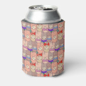 Trendy Dpress Llama Pattern Blikjeskoeler (Blikje Achterkant)