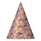 Trendy Dpress Llama Pattern Feesthoedjes (Links)