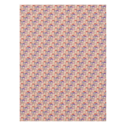Trendy Dpress Llama Pattern Tafelkleed (Voorkant)