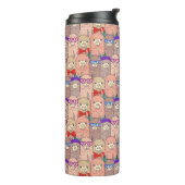 Trendy Dpress Llama Pattern Thermosbeker (Gedraaid links)