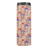 Trendy Dpress Llama Pattern Thermosbeker (Achterkant)