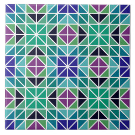 Trendy  driehoek mozaïekkeramische tegel tegeltje