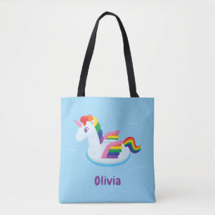 Trendy Eenhoorn Pegasus Regenboog Zwembad Drijfsch Draagtas