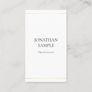 Trendy Eenvoudig Ontwerp Elegant Eenvoudig Luxe Mo Visitekaartje