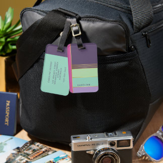 Trendy Eenvoudige Chic Stijlvolle Girly Bagagelabel