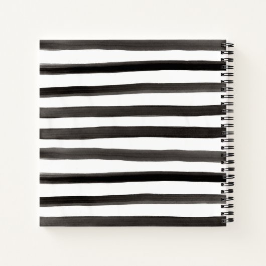 Trendy Eiffel Tower en Blush Pink Flowers | Parijs Notitieboek (Achterkant)