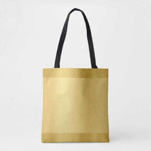 Trendy Elegant Glanzend Goud Modern Sjabloon Golde Draagtas (Voorkant)