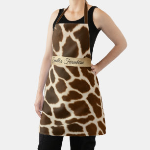 Trendy Elegant Koe Faux Leather Collectie Schort
