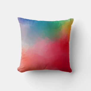 Trendy Elegant Modern Colorful Abstracte Sjabloon Kussen
