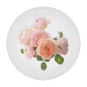 Trendy Elegant Rozen Moderne Design Sjabloon Snijplank (Voorkant)