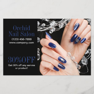 Trendy Esthetician SPA Nail Salon prijslijsten Flyer