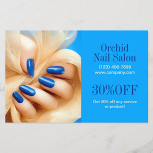 Trendy Estheticienne SPA Nagel Salon Prijslijsten Flyer