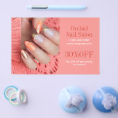 Trendy Estheticienne SPA Nagelsalon Prijslijsten Flyer (Enkel)