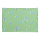 Trendy eucalyptus lekt in het slop kussensloop (Achterkant-Links)